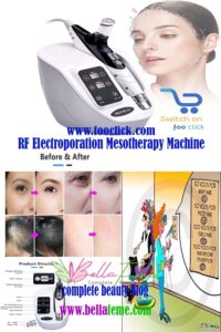 RF Electroporation Mesotherapy Machine 3 in 1